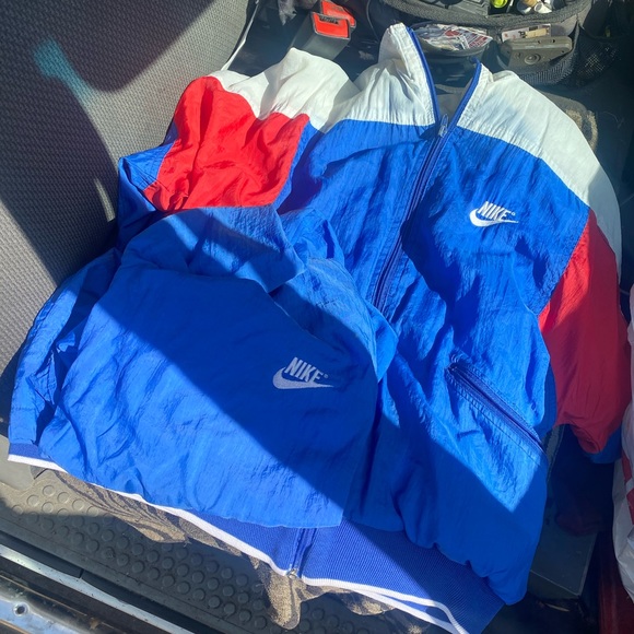 80s-90s Vintage Bootleg Nike Track suite size M - Picture 1 of 8